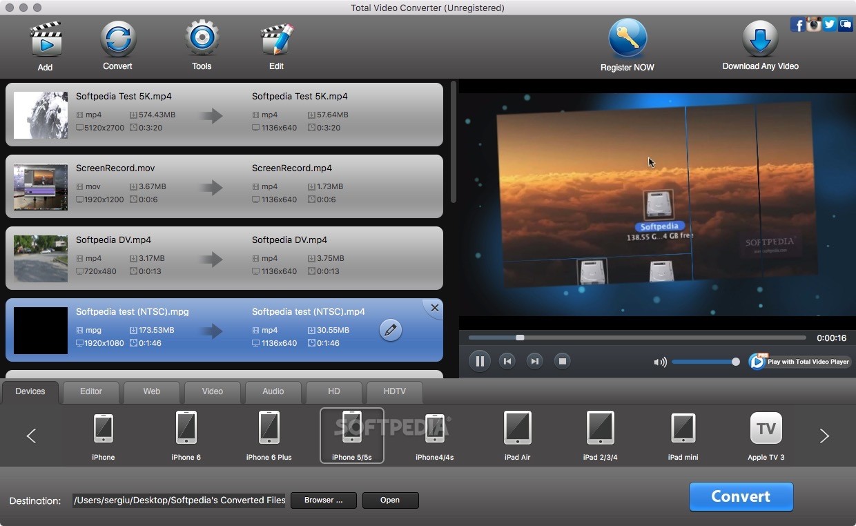 Total Video Converter Mac Os X Free Download
